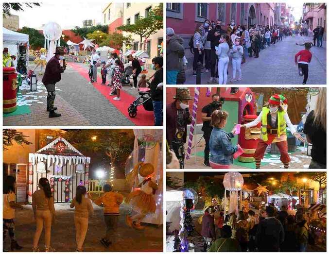 La Casa de la Navidad abrió esta tarde-noche en Telde/TA.